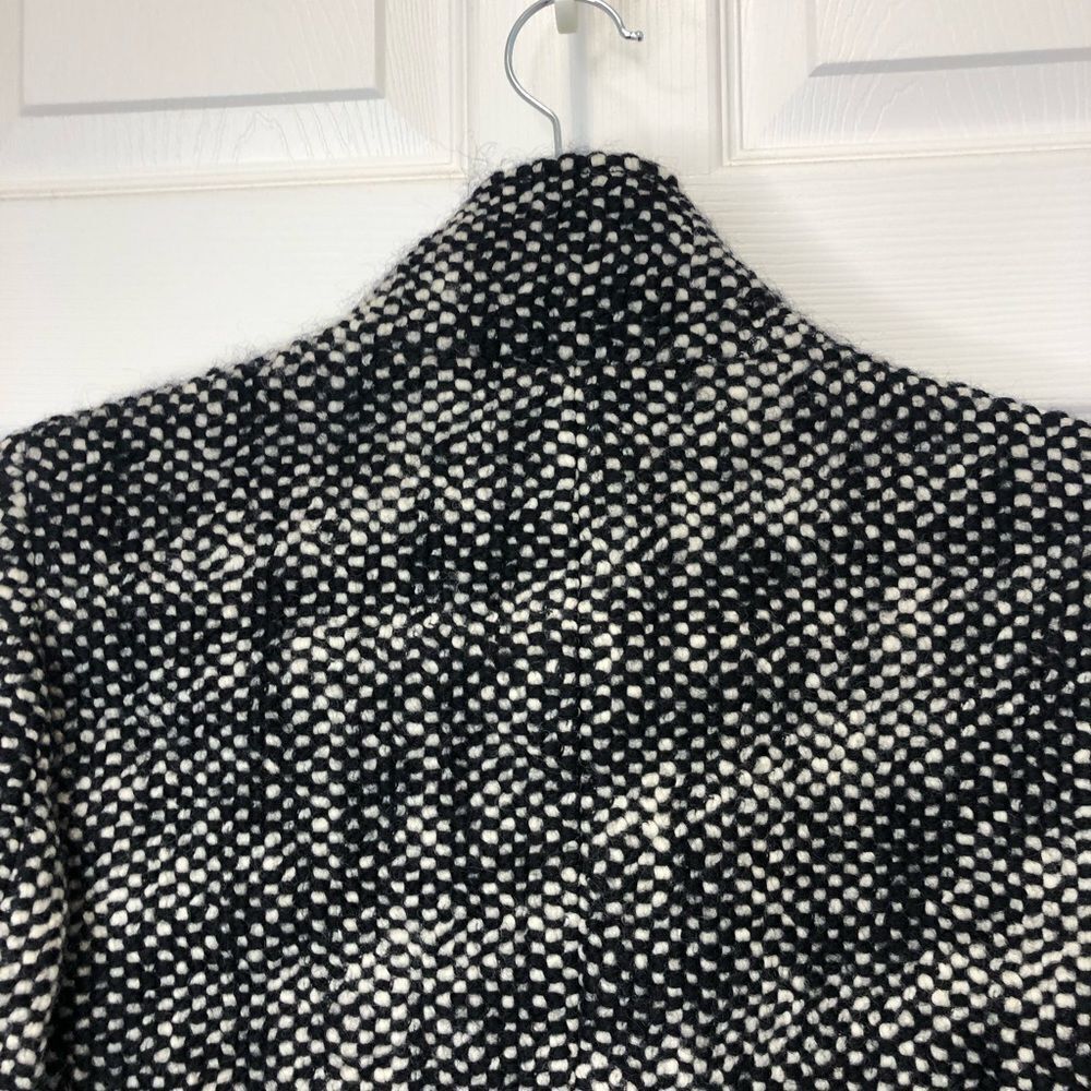 Ann Taylor Loft wool blend button front long sleeve blazer jacket, size small - Picture 13 of 16